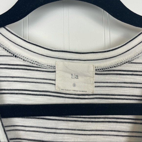 ANTHROPOLOGIE t.la Striped Side Slit Tunic Tank - Picture 6 of 6